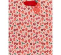 Strawberries & Cherries Large Portrait Gift Bag