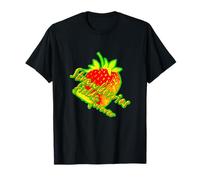 Strawberries Fields Forever Summer Strawberry Lovers Design T-Shirt