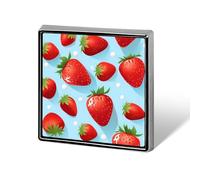Strawberries Fruit Funny Lapel Tie Pin Buttons Brooch Badge Pin Clothes Hat Accessories for Men Women