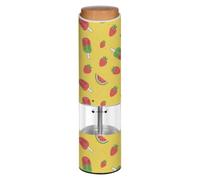 Strawberries Yellow Electric Pepper Grinder Salt Mill