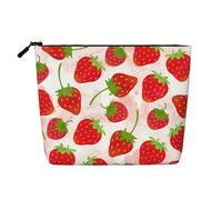 Strawberry A Versatile Travel Makeup Bag, Ideal for Daily Routines and Business Journeys
