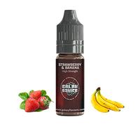 Strawberry & Banana Food Flavouring Drops | Smooth Fruity Blend for Baking, Drinks, Milkshakes & Desserts | 10ml