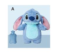 (Strawberry Bear, One size) Hot Water Bottle Soft Winter Plush Warm Hand Bag Home Water Filling Giftsfeature