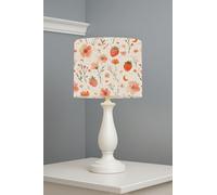 Strawberry Blossom Serenade lightshade - 20 x 18.5cm Table Drum Shade | 931290
