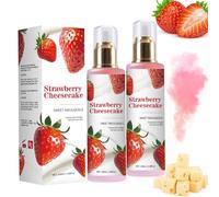 Strawberry Body Spray Women, Long-Lasting Fragrance Body Mist, Strawberry Milk Body Spray, Strawberry Cheesecake Aroma, Long Lasting Fragrance, Sweet and Seductive, Sweet Strawberry Dream on Your Skin