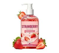 Strawberry Body Wash, Exfoliating Shower Gel - Deep Hydrating, Gentle Cleaning Formula with Fruity Aroma Fragrance, Sweet Strawberry Scent, Lathering Moisturizing Cleanser for Women, 250ml
