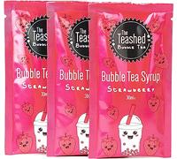Strawberry Bubble Tea Syrup | 3 Servings | Make Boba Tea At Home | The TeaShed