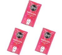 Strawberry Bubble Tea Syrup - 30ml Fruit Syrup for Bubble Tea - 1 Serving - Vegan - By THE TEASHED (Pack of 3)