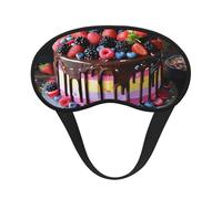 Strawberry Cake Ultimate Eye Mask for Sleeping, Soft and Comfortable Eye Mask, Relaxing Zero Pressure Night Blindfold.