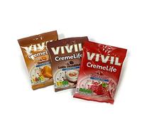 Strawberry, Caramel, Latte Macchiato - Assorted Vivil Packets (3 x 60g)