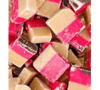 Strawberry Cheesecake Fudge 200g Bag Reaslable Pouch Fudge Sweets
