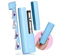 STRAWBERRY & CO Insulin Cooler Travel Case - Built-in Sharps Dispenser & Temperature-Control Organizer- TSA Approved Diabetic Pen Storage for Ozempic, Insulin Pens & Needles - Compact & Leak-Proof