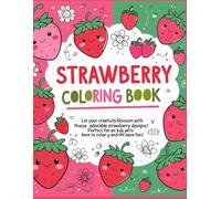 Strawberry Coloring Book for Kids
