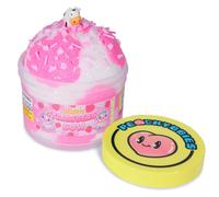 Strawberry Cow Cloud Slime - 7 oz Peachybbies Made in USA, Premium 100% Authentic, Scented ASMR Slime (Product Code: Strawberry Cow Slime)