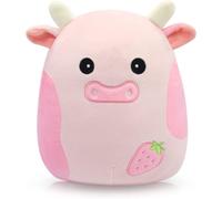 (Strawberry Cow) Squishmallows Doll Plush Toy Cushion Stuffed Pillow Cartoon Soft Toys Xmas Gift
