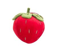 Strawberry Cushion,30cm Super Soft Cuddle Pillow - Realistic Fruit Fluff | For Home and Sofa Decoration, Kids Birthdays, Easter Party, Party and Christmas Stocking Fillers