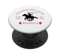 Strawberry Days Pleasant Grove Utah Rodeo Festival PopSockets Adhesive PopGrip