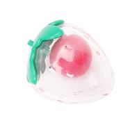 Strawberry Dog Toy - Interactive Fruit Chew Toy Plush for Dogs, Squeaky Treat Holder for Puppies | Durable Teething Toy for Pets, Cute Durable Puppy Toy