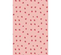 Strawberry Dream - Cute Aesthetic Pink Blank Notebook: Adorable Strawberry-Themed Journal | 100 Unlined Pages | Pastel Pink Aesthetic | Ideal for Doodles, Sketches & Notes