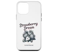 Strawberry Dream Vintage Fruit Design Botanical Style Case for iPhone 12 mini