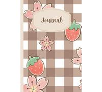 Strawberry Dreams Journal: A Cute & Cozy Pink Gingham notebook for Daily Thoughts, Notes, and Sweet Moments
