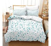 Strawberry Duvet Cover Set Soft Microfiber Bedding Set Comforter Fresh Theme Quilt Cover Set with Zipper Closure and 2 Pillow Shams for Kids Boys girl Teens Room Decor 140x200cm b.2631