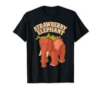 Strawberry Elephant Funny Italian Brainrot Kids Gaming Meme T-Shirt