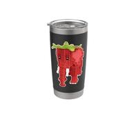Strawberry Elephant Italian Brainrot Gen Alpha Brain Rot Stainless Steel Insulated Tumbler