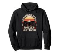 Strawberry Fields Forever In My Heart Pullover Hoodie