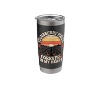 Strawberry Fields Forever in My Heart Stainless Steel Insulated Tumbler