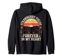 Strawberry Fields Forever In My Heart Zip Hoodie