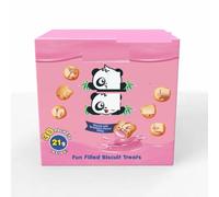 Strawberry Filled Biscuits, 30 x 21g - Fun Filled Strawberry Cream Biscuits Snack Pack, Japanese Biscuits, Sweet Treats for All | NAEM