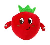 Strawberry Fruit Plush Toy, 24cm Soft Music Sensory Toy, Interactive Game | Cute Strawberry Design, Soft Plush, To Hold; Great Gift For Kids And Adults, Fun Decor For Sofa, Bedroom Or Nursery