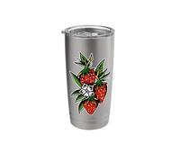 Strawberry Fruit Stainless Steel Insulated Tumbler