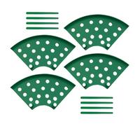Strawberry Growing Support - 4 Piece Protective Growth Cage with Support for Lawn Roses Flowers Outdoor in Pot for Patio and Gardening