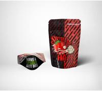 Strawberry haze mylar bags 3.5g x25