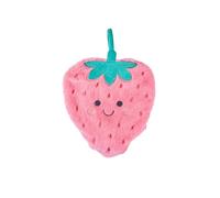 Strawberry Hot Water Bottle - Kids Hot Water Bottle with Soft Plush Cover - Cosy Gift for Adults - Fun Sass and Belle Accessory for Winter Relief