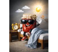 Strawberry Jam Awakening Fitness Journal - Breakfast League: Workout Log and Training Tracker - Gym Planner and Progress Notebook