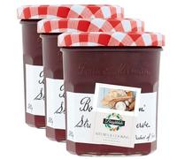 Strawberry Jam Bundle with Bonne Maman Strawberry Conserve 370g 3 Pack + Brightdale Kitchen Booklet