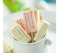 Strawberry lollipops, popping lollipop, milk cantaloupe fruit candies, jumping candies, dancing sugar, tiaotiaotang, milk bars, mixed candy gift packs, casual snacks, Halloween candies (30pcs)