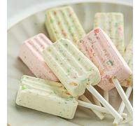 Strawberry lollipops, popping lollipop, milk cantaloupe fruit candies, jumping candies, dancing sugar, tiaotiaotang, milk bars, mixed candy gift packs, casual snacks, Halloween candies (15pcs)