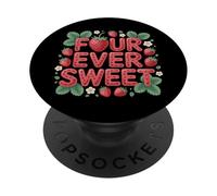 Strawberry Lover Four Ever Sweet Kids Celebration PopSockets Adhesive PopGrip