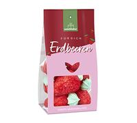 Strawberry Marshmallow Bag | Fluffy Soft Marshmallows in Strawberry Shape for Summer | For Gifting, Snacking or Decorating | Strawberry Marshmallows