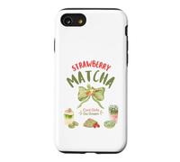 Strawberry Matcha Green Tea Lover Matcha Tea Latte Barista Case for iPhone SE (2020) / 7/8