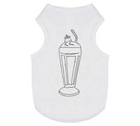 'Strawberry Milkshake' Pet Dog/Cat T-Shirt (PT00072926)
