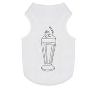 'Strawberry Milkshake' Pet Dog/Cat T-Shirt (PT00072927)