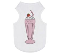 'Strawberry Milkshake' Pet Dog/Cat T-Shirt (PT00080260)