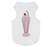 'Strawberry Milkshake' Pet Dog/Cat T-Shirt (PT00080261)