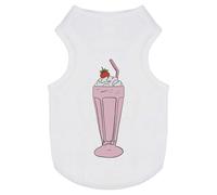 'Strawberry Milkshake' Pet Dog/Cat T-Shirt (PT00080263)