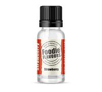 Strawberry Natural Food Flavouring 15ml - Foodie Flavours